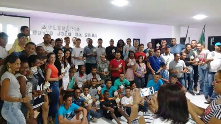 Retirolândia – Solenidade na Câmara marca a entrega de prêmio Melhores do Esporte 2017