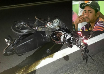 Acidente envolvendo motocicleta e carreta mata mototaxista em Ponto Novo