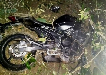 Piloto de moto morre em acidade na BA 411, trecho Coité – Distrito de Salgadália