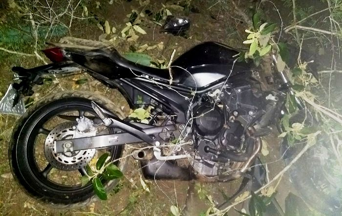 Piloto de moto morre em acidade na BA 411, trecho Coité – Distrito de Salgadália