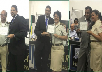 Militares do 16º BPM são homenageados na Câmara Municipal de Serrinha