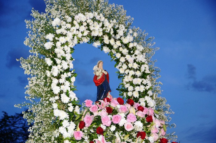 Nossa Senhora da Conceição – Na diocese de Serrinha é reverenciada em Coité, Riachão do Jacuípe, Gavião, Araci e Euclides da Cunha
