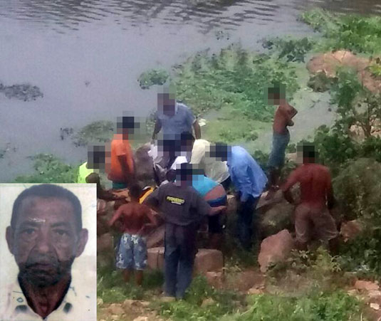 Idoso morre após cair de ponte ferroviária em Queimadas