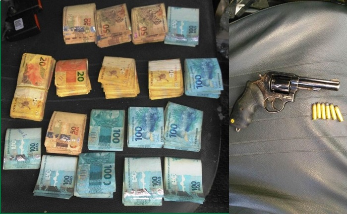 Cipe/Caatinga recupera quase R$ 20 mil com adolescente após roubar Bradesco de Abaré