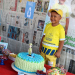 Fã de garis, menino de 4 anos tem aniversário com tema ‘festa do lixo’