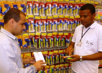 Ibametro fiscaliza material escolar