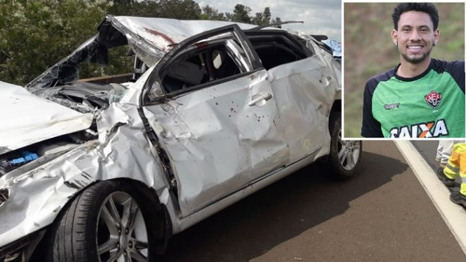 Goleiro Wallace, do Vitória, morre aos 22 anos após acidente de carro em SP