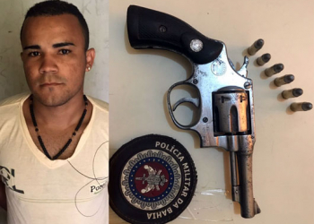 Acusado de assassinato e tentativa de homicídio em Itiúba é preso pela PM em Santaluz