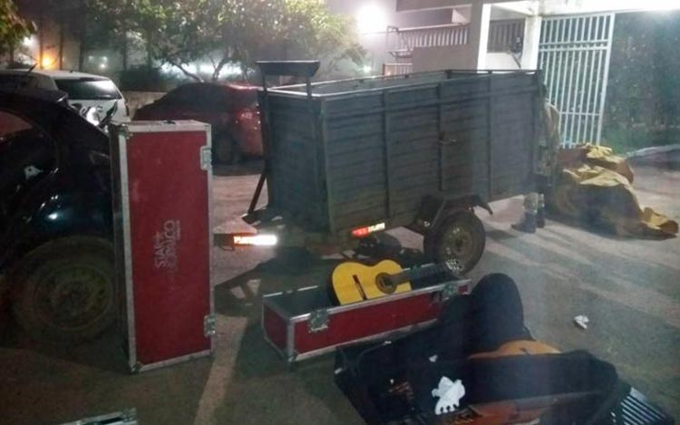 Parte dos instrumentos de Caetano Veloso é recuperado no Sul da Bahia