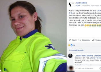 SP – Socorrista morre atropelada durante atendimento em rodovia