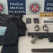 Polícia apreende metralhadora com menino de 13 anos em Porto Seguro