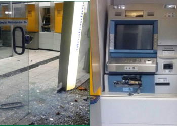 Polícia registra tentativa de explosão a caixa eletrônico do Banco do Brasil de Retirolândia