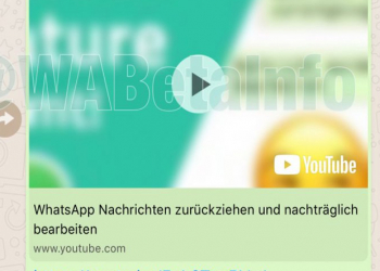 WhatsApp agora permite assistir vídeos do YouTube dentro do próprio app