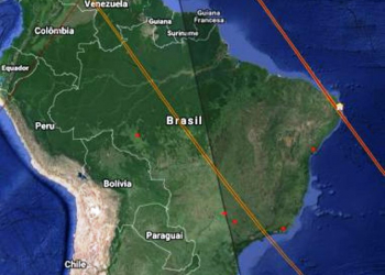 Foguete russo pode ter provocado ‘clarão’ em Salvador; agência previu queda de fragmentos