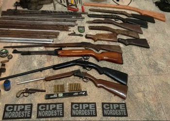 Fábrica de armas artesanais é encontrada em Monte Santo