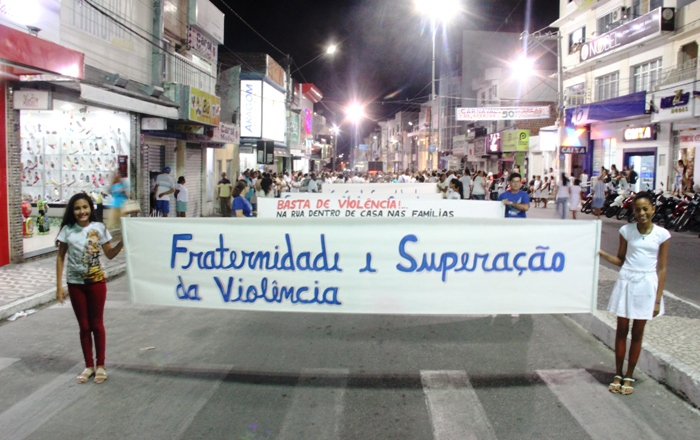 Caminhada pela Paz marca abertura da Campanha da Fraternidade e a Quaresma em Coité
