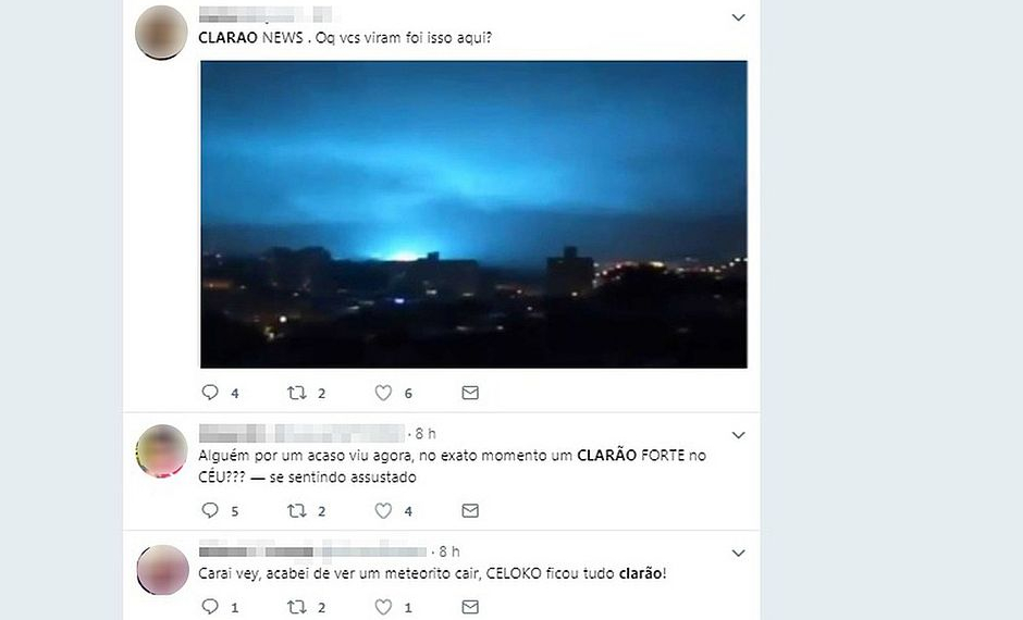 Fenômeno visto no céu da Bahia ocorre pelo menos 10 vezes no Brasil