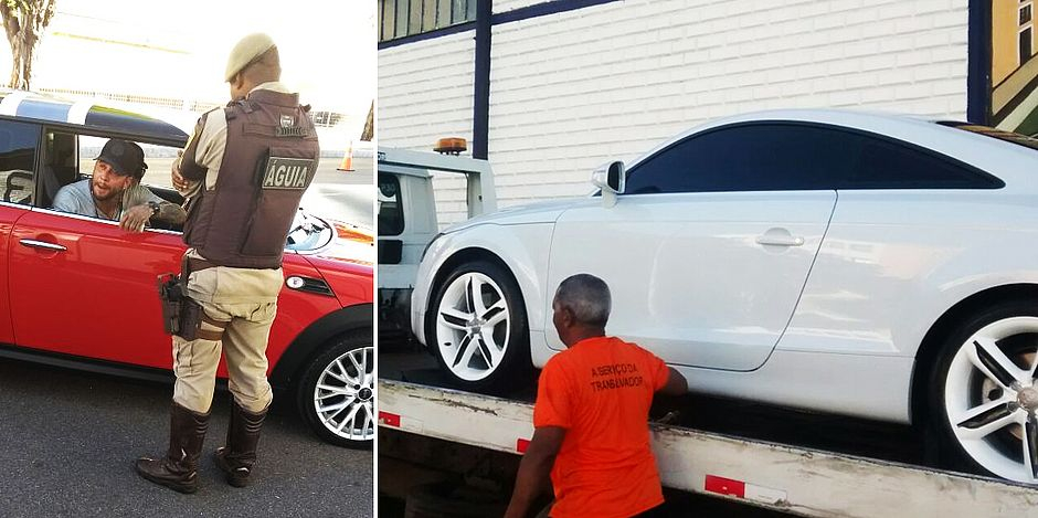 Kannário paga IPVA e regulariza carro importado