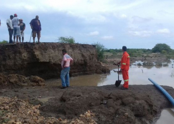 Recuperação do trecho da BA 210 levado pela correnteza começa hoje; garante secretário Marcus Cavalcante