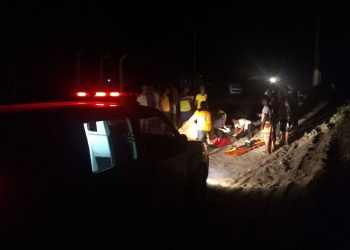 Coité – Anjos da Vida sai para prestar socorro a vítima de atropelamento, e ao chegar descobre que a mesma sofreu tentativa de homicídio