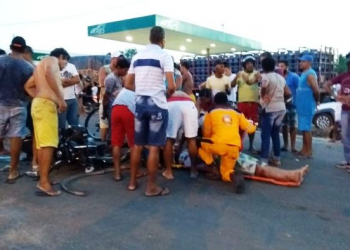 Coité – Motociclista fica gravemente ferido em colisão com carro na BA 409 (Atualizada ás 10h38)