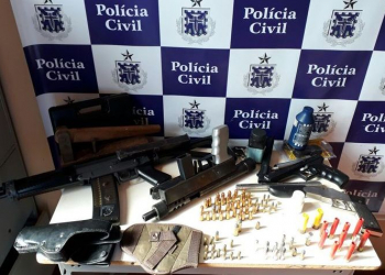 Policia baiana já apreendeu mais de 540 armas de fogo neste ano 2018
