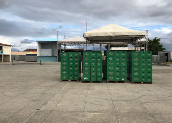 Coité – Estrutura para o Baião está quase pronta. Festa pela primeira vez terá a cobiçada Heineken