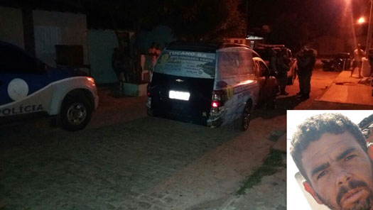 Tucano: homem é morto a tiros na porta de casa, antes os criminosos tiraram criança de 4 anos do colo da vítima