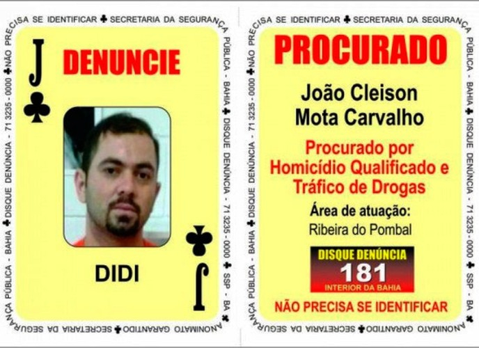 Líder de quadrilha na Bahia, integrante do ‘Baralho do Crime’ é preso em Alagoas