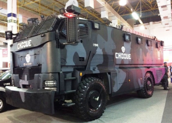 SP – Blindado de 18 toneladas: saiba como é o caminhão do Choque da Polícia Militar