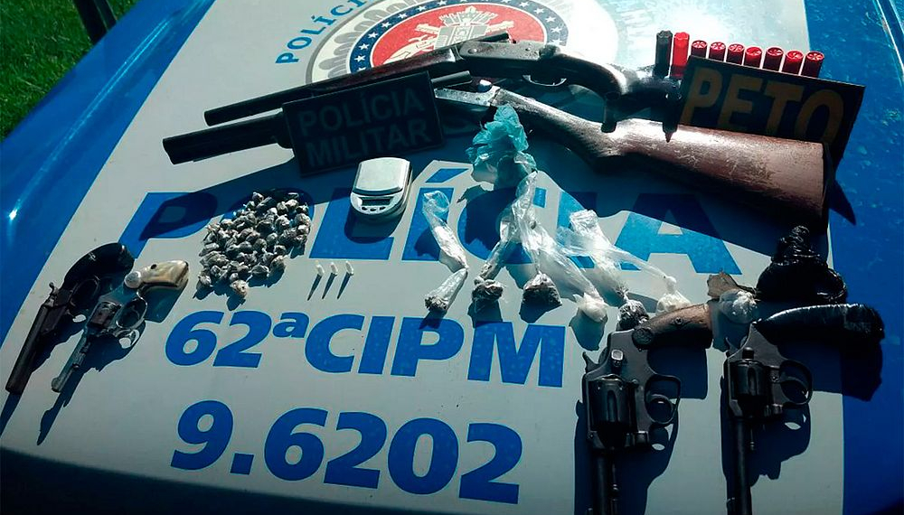 Cinco suspeitos morrem em troca de tiros com PM na Bahia