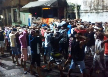 Salvador – PM encerra festa irregular do tipo Paredão em Santa Mônica