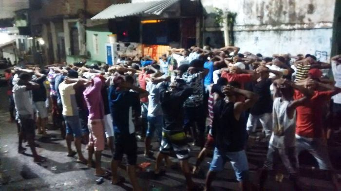 Salvador – PM encerra festa irregular do tipo Paredão em Santa Mônica