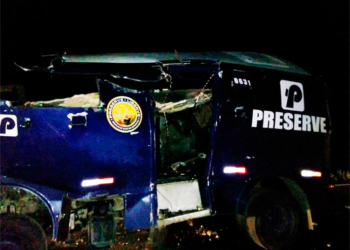 Carro-forte é interceptado e explodido por criminosos no norte da Bahia