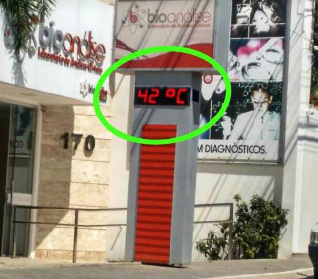 Coité pode ter atingido calor recorde nesta terça-feira