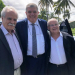 Pré-candidato do MDB João Santana recebe o ministro Carlos Marun em Salvador