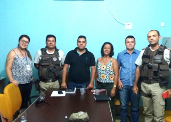 Reunião discute o elevado número de acidentes envolvendo motociclistas embriagados no município de Andorinha