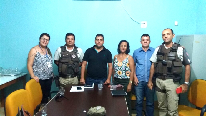 Reunião discute o elevado número de acidentes envolvendo motociclistas embriagados no município de Andorinha