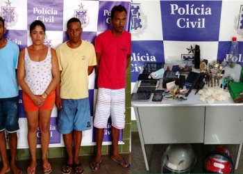 Grupo que liderava tráfico de drogas em Andorinha é preso