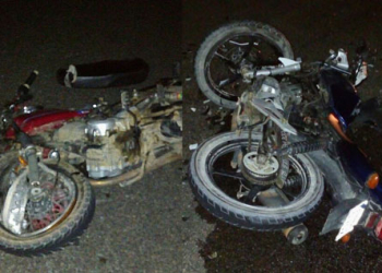 Colisão envolvendo duas motos na BA 120 deixa dois mortos e um ferido