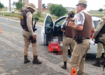 Motorista é assassinado a tiros na BA 120, na chegada da cidade de Riachão do Jacuípe (Atualizada ás 21h)