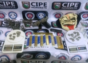 Três meses após sair de presídio criminoso é capturado armado