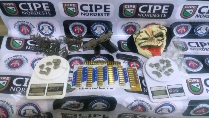Três meses após sair de presídio criminoso é capturado armado