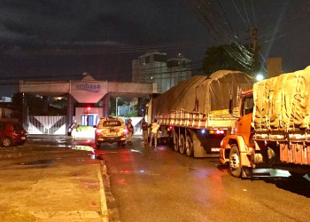 Caminhões de abastecimento são escoltados por Cipe Nordeste