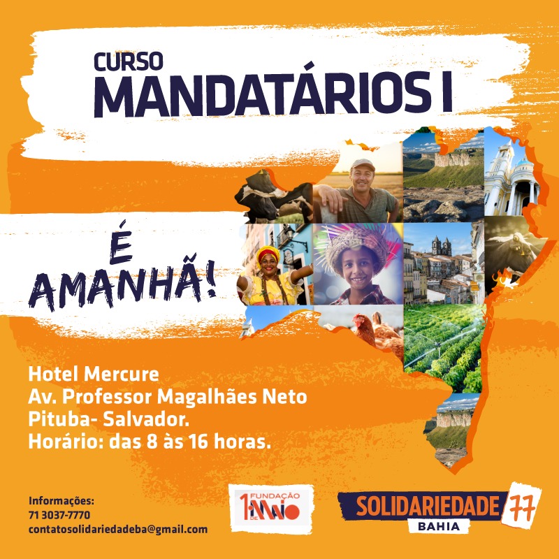 Solidariedade Bahia capacita pré-candidatos para as eleições de outubro