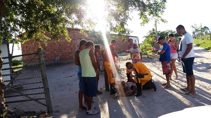 Jovem sofre grave acidente de moto na zona rural de Coité