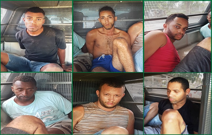 PM e PF prendem seis assaltantes dos bancos em Jeremoabo