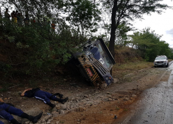 Cipe Nordeste presta apoio em acidente com carro-forte