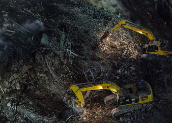 Um corpo foi encontrado nos escombros do prédio que desabou em SP