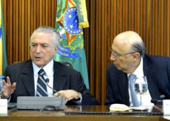 Temer desiste da reeleição e anuncia apoio a Henrique Meirelles